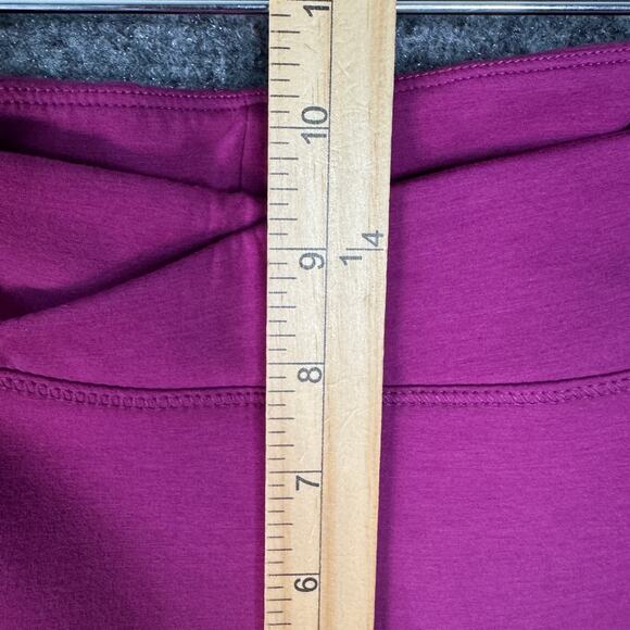 Free People Movement Womens S Fuschia Yoga Turn Out Wrap‎ Leggings Workout Capri - Picture 7 of 11